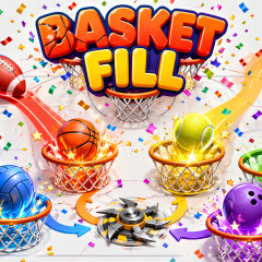 Basket Fill: Ball Puzzle