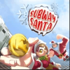 Subway Santa